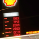 Prices for fuels at a gas station in North Rhine-Westphalia, Germany this week.